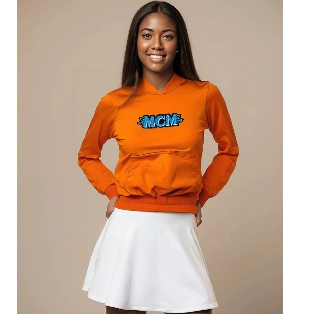 MCM Hoodie – Authentic Designer Streetwear, Luxury Logo, Size M